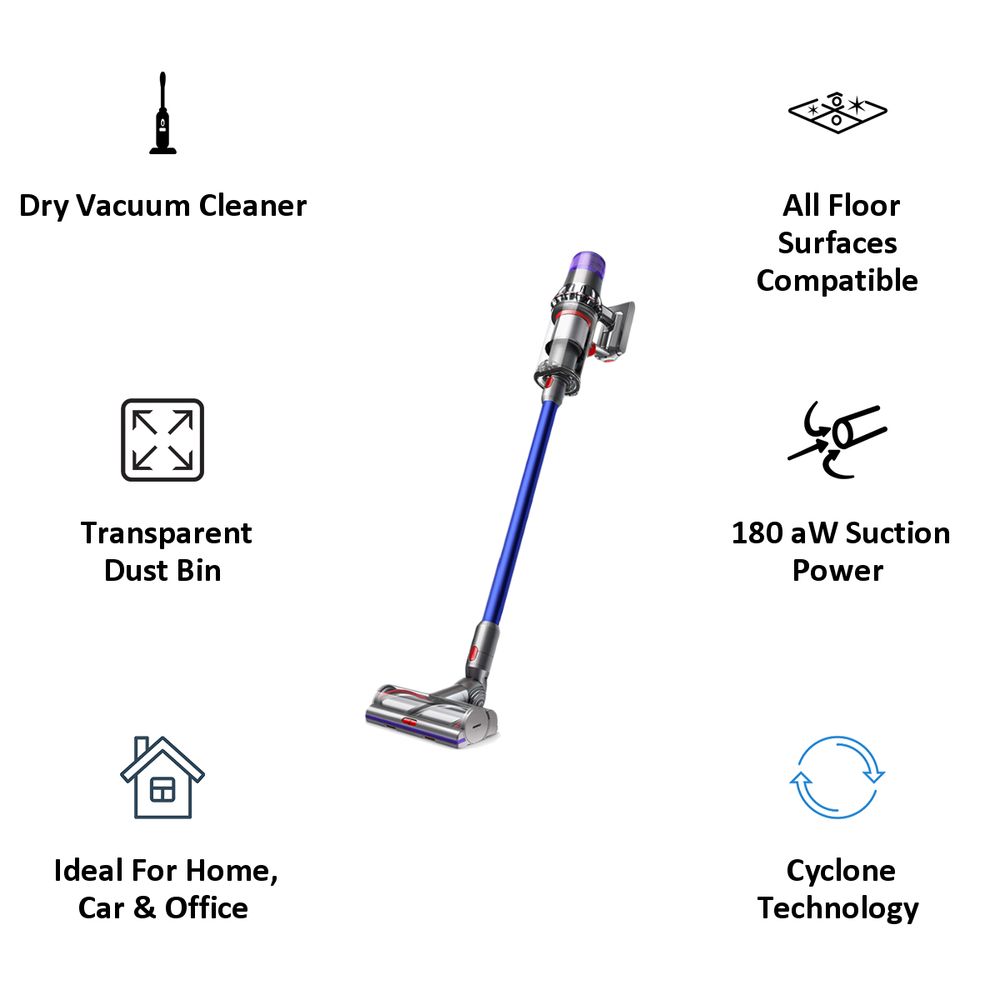 Buy Dyson V11 Absolute Pro Swappable Battery 185 Watts Dry Vacuum Cleaner (0.54 Litres Tank